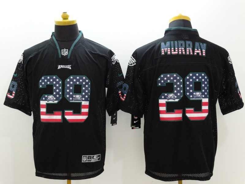 Men's Philadelphia Eagles DeMarco Murray #29 Black Jersey